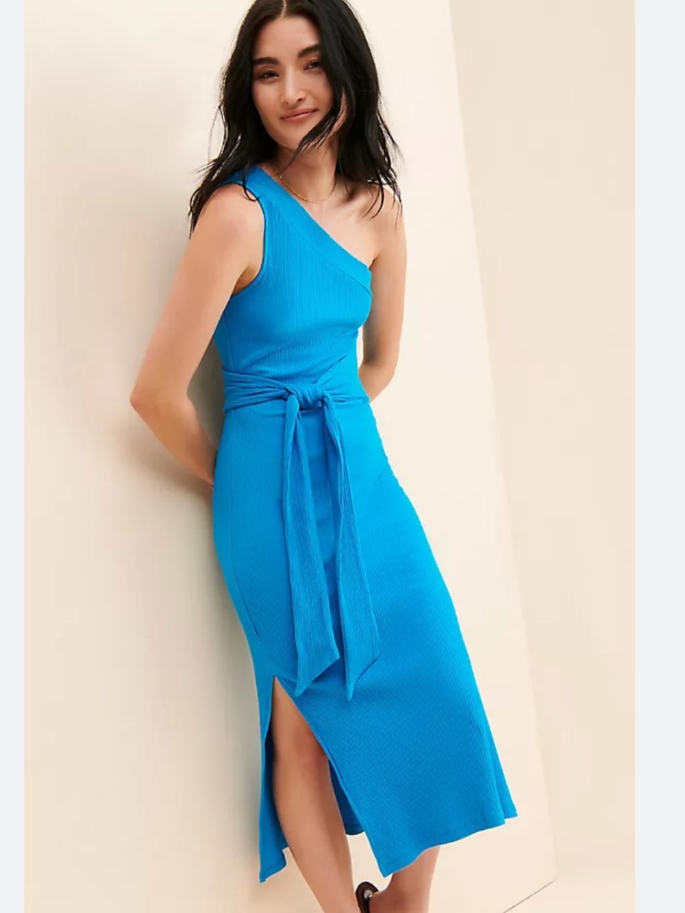NWOT Line & Dot Willow One Shoulder Dress